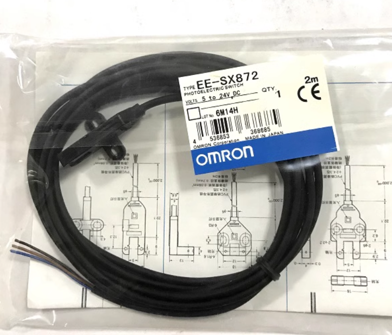 EE-SX872 2M Omron photoelectric switch sensor