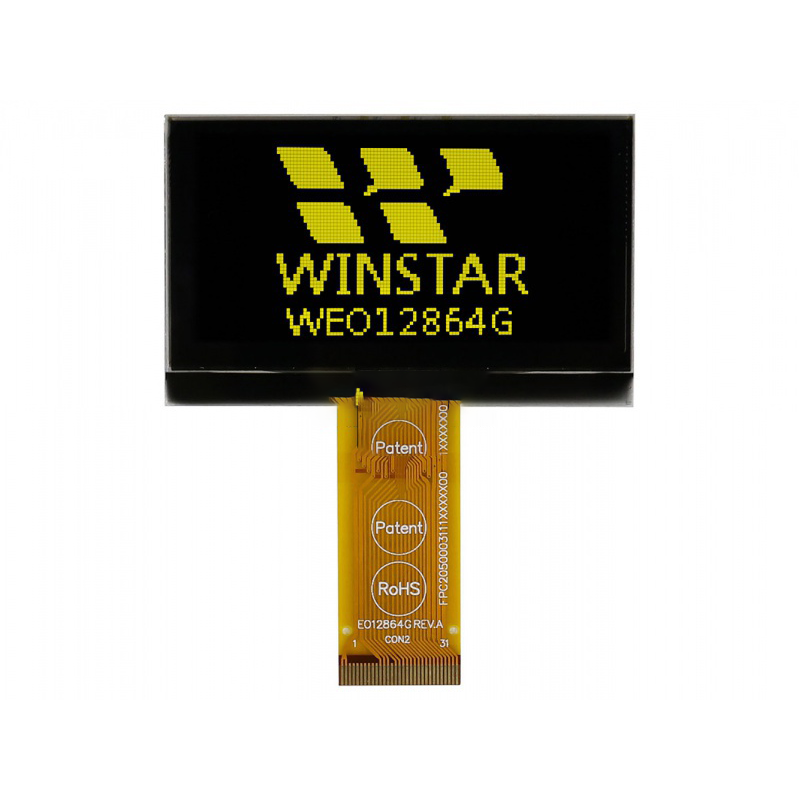 WEO012864GLPP3N00000 Winstar 2.4inch 128*64 OLED DISPLAY