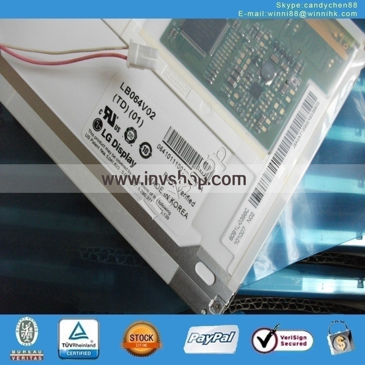 LB064V02 signal interface