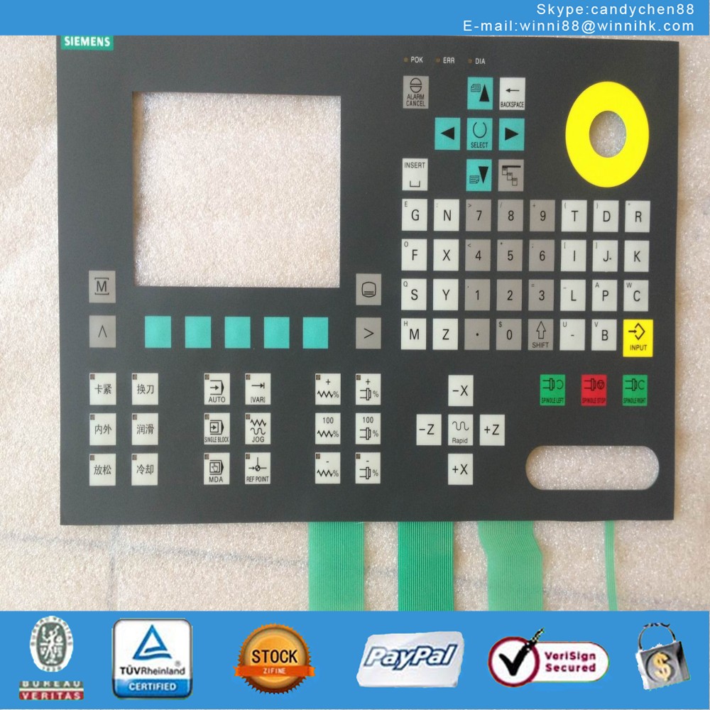 Membrane Keypad for 6FC5500-0BA00-0AA0