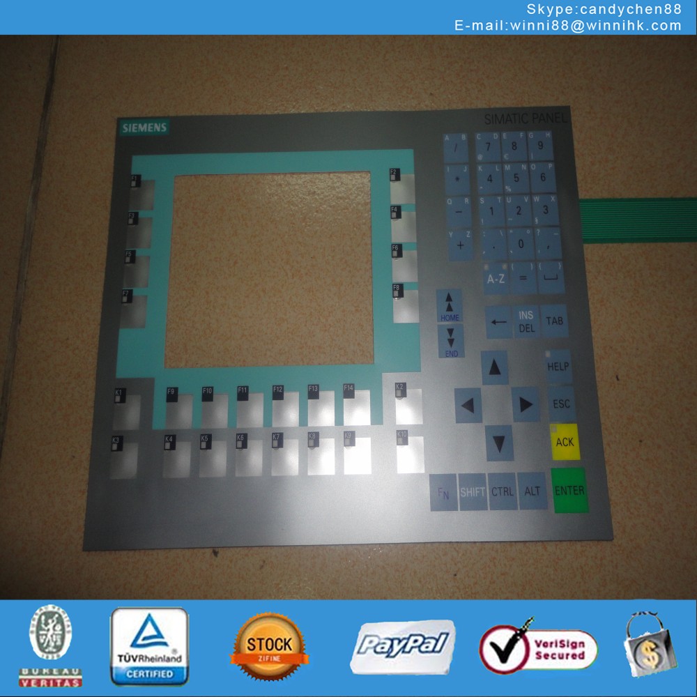 Membrane Keypad for Industrial monitor SIMATIC OP277-6 6AV6643-0BA01-1AX0