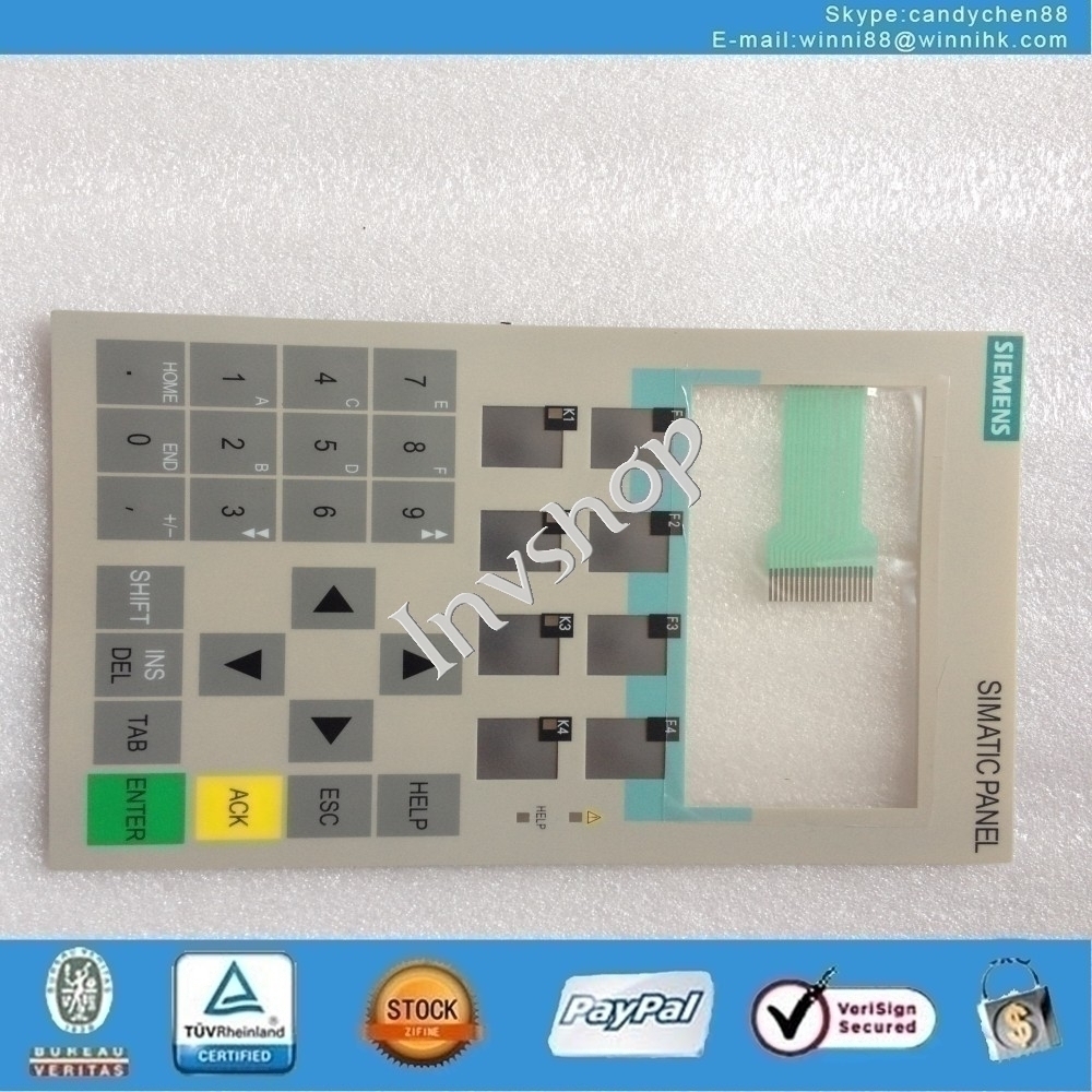 Die Ã¼berwachung der Siemens op77b 6av6641-0ca01-0ax0 tastatur - film - industrie