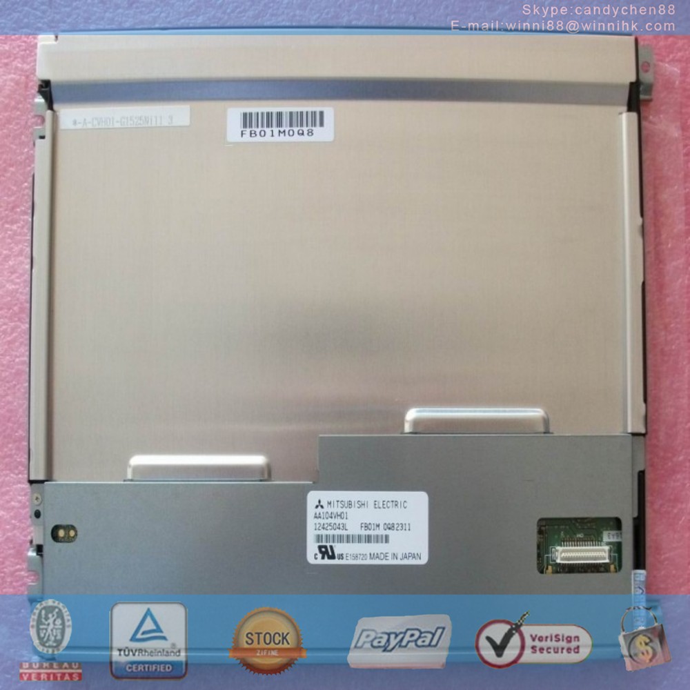 New 10.4 inch MITSUBISHI AA104VH01  lcd display 640*480 AA104VH01 LCD PANEL for MITSUBISHI