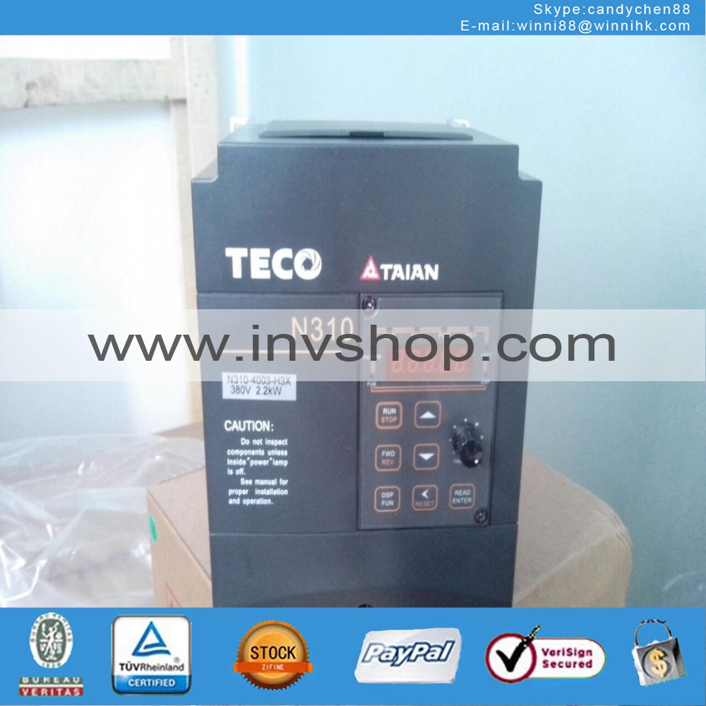 New TECO AC Inverter N310-2002-H 2HP 1500W 1/3 Phase 200~240 50/60Hz