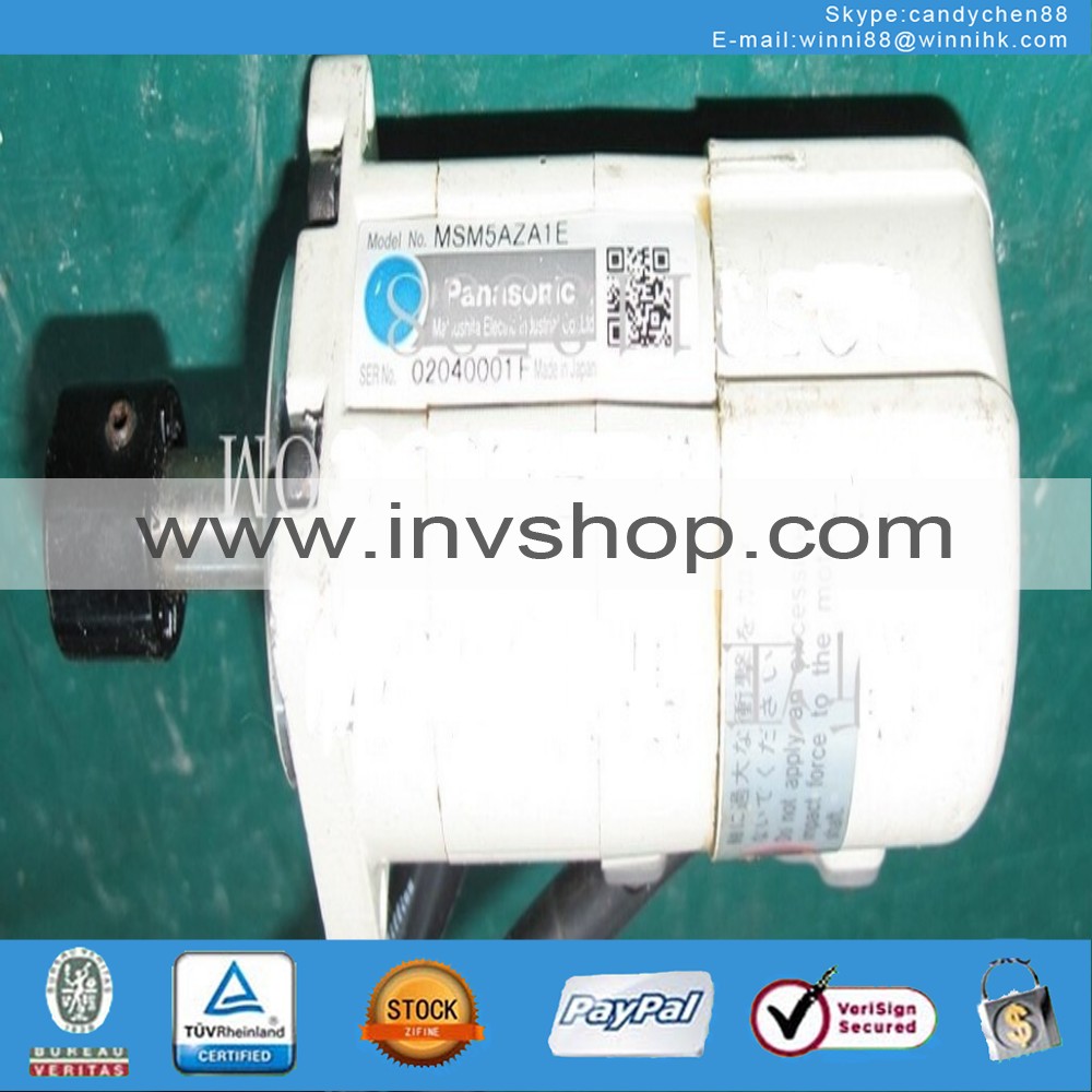 Panasonic MSM5AZA1E ac servo motor in good condition