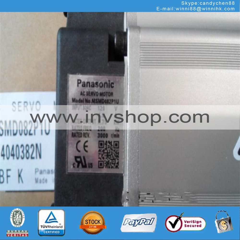 Panasonic MSMD082P1U servo motor