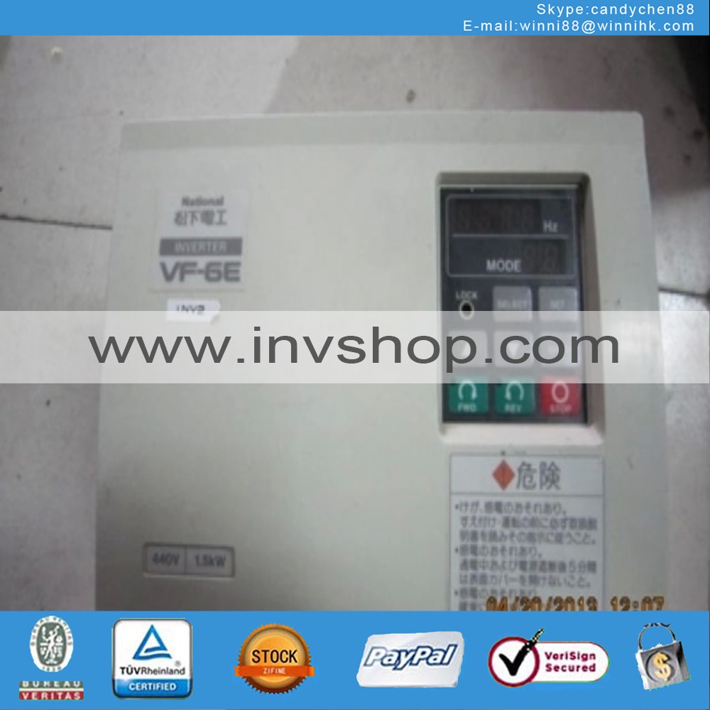 Panasonic VF-6E BFV60154E 380V-440V 1.5KW