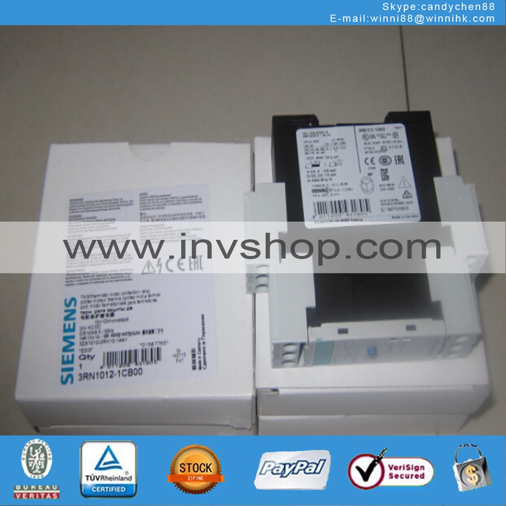 New 3RN1012-1CB00 Siemens motor relay