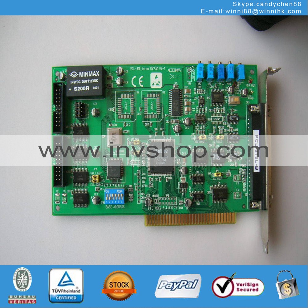 PCL-818L-B 12-bit 16-ch ISA Data acquisition card