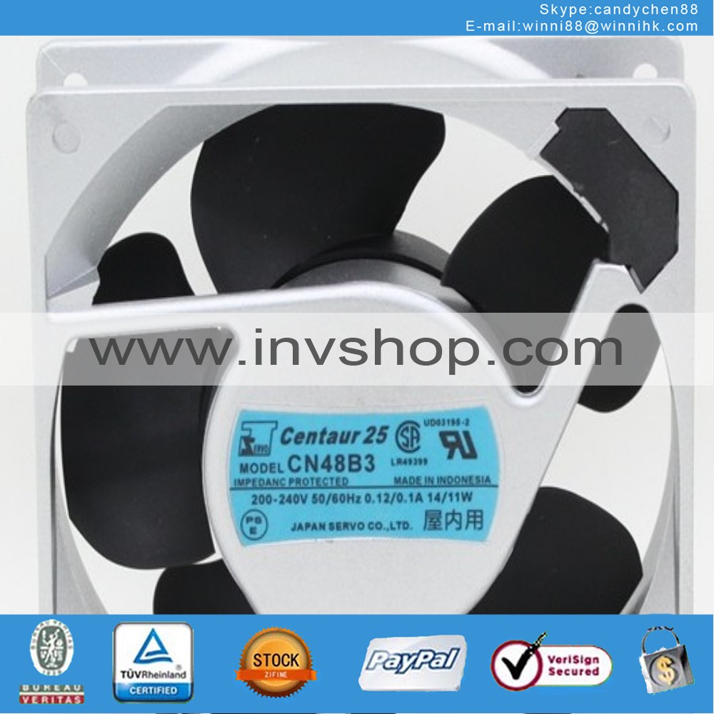 new CN48B3 200-240V fan 14/11W 120*120*38