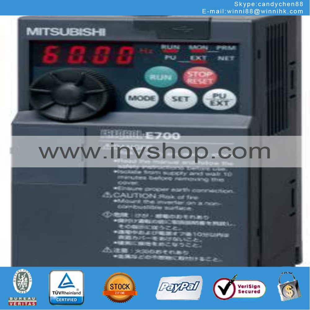 New Original FR-E740-7.5K-CHT 3 phase 400V 7500W 7.5KW Inverter