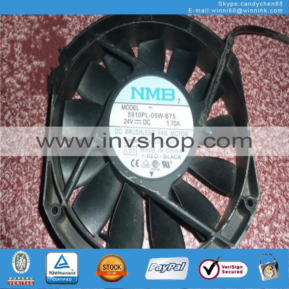 new NMB 5910PL-05W-B75 17*15CM 24V 1.70A fan