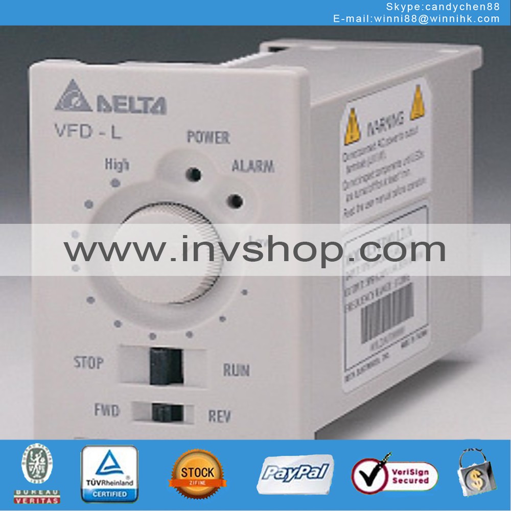 new VFD001L21A 1ph 220V 3ph 0~240V 0.56A 120Hz 100W 0.125HP Inverter