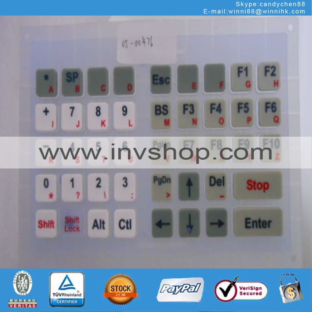 ASM NEW 05-00476 EAGLE60 WB Membrane Keypad skin