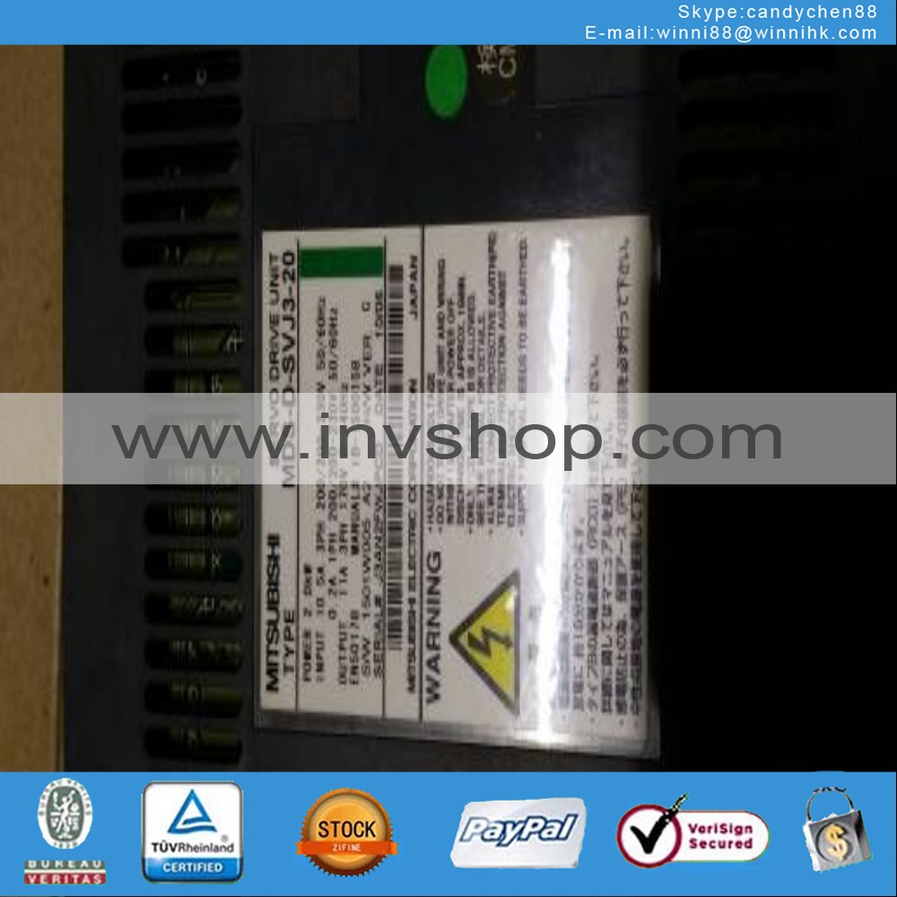 MITSUBISHI MDS-D-SVJ3-20 Servo Amplifier New