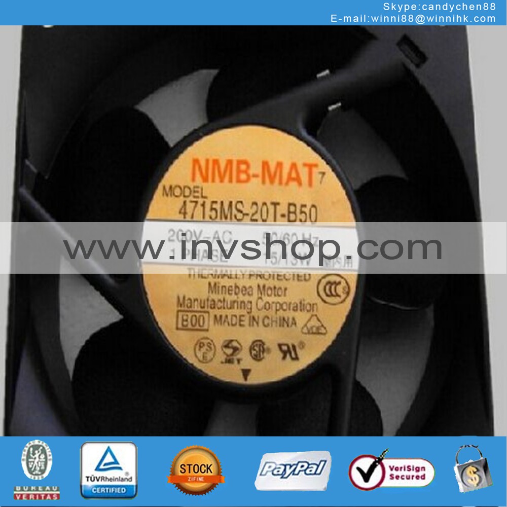 NeUe 4715ms-20t-b50 200v UPS - fan NMB 119 * 119 * 38 mm 0.14a f0p93 200v