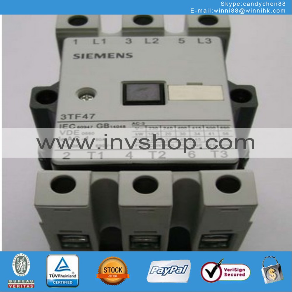 Siemens 3TF47 22-0XM0 AC contactor