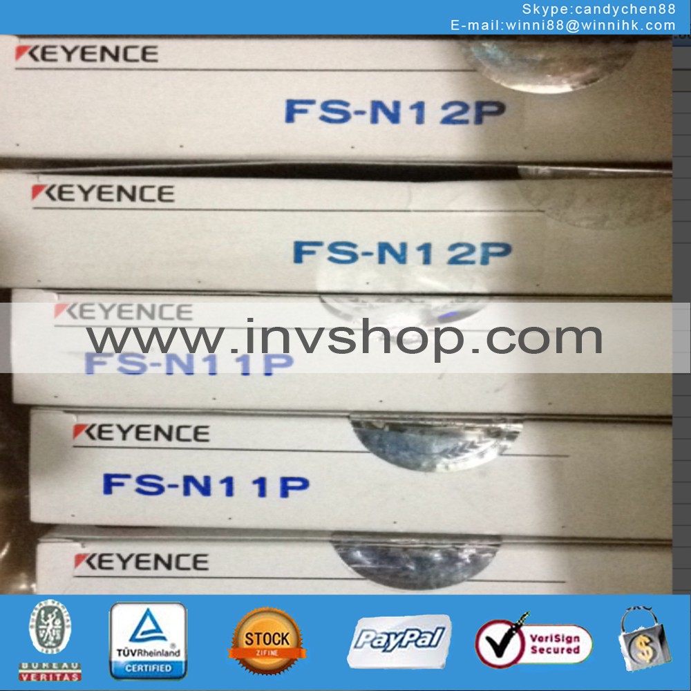 New Keyence FS-N12P In Box Optical fiber amplifier