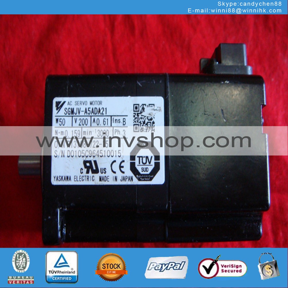 Yaskawa SGMJV-A5ADA21 servo motor