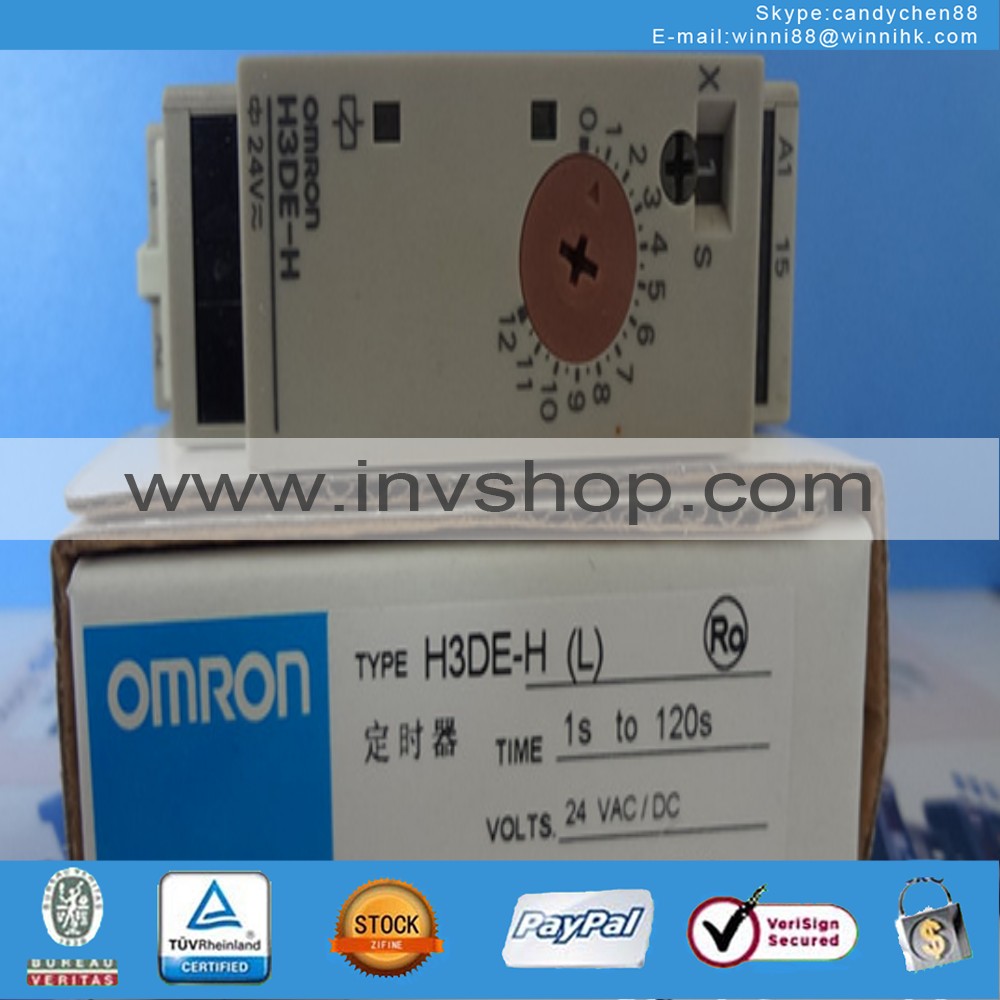 new Omron H3DE-H (L) relay in box