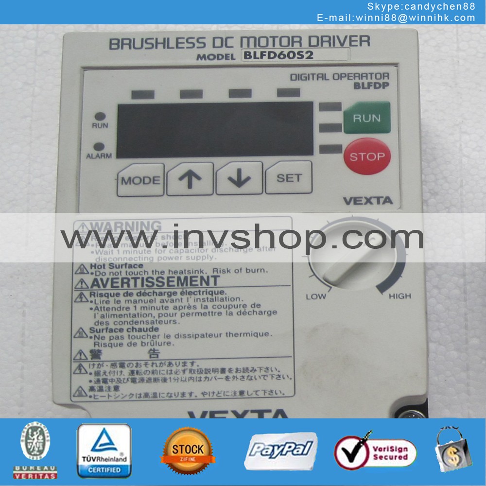 blfd60s2 BRUSHLESS Dc motor drive