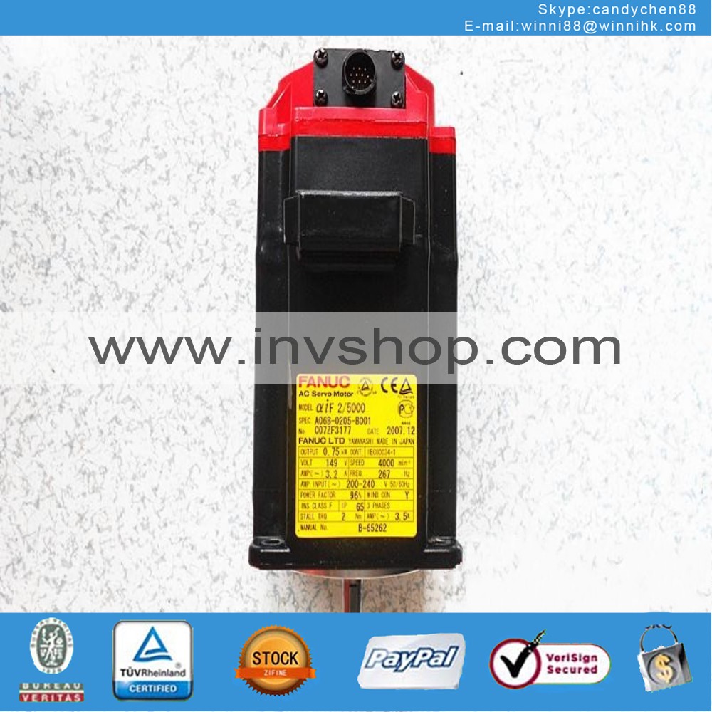 Fanuc A06B-0205-B001 servo motor