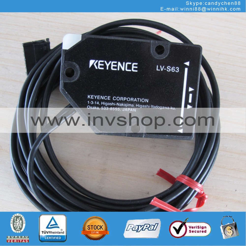 Keyence LV-S63 new Laser sensor