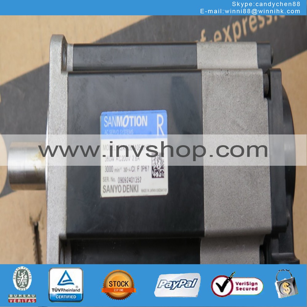 Sanyo R2AA06040FCH00 360W servo motor