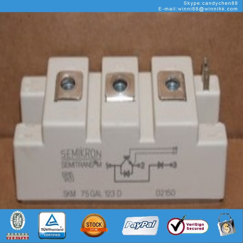 SKM75GAL123D SEMIKRON POWER MODULE