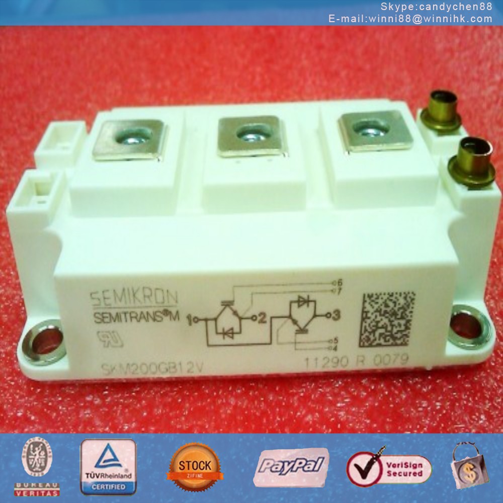 Skm200gb12v semikron - modul