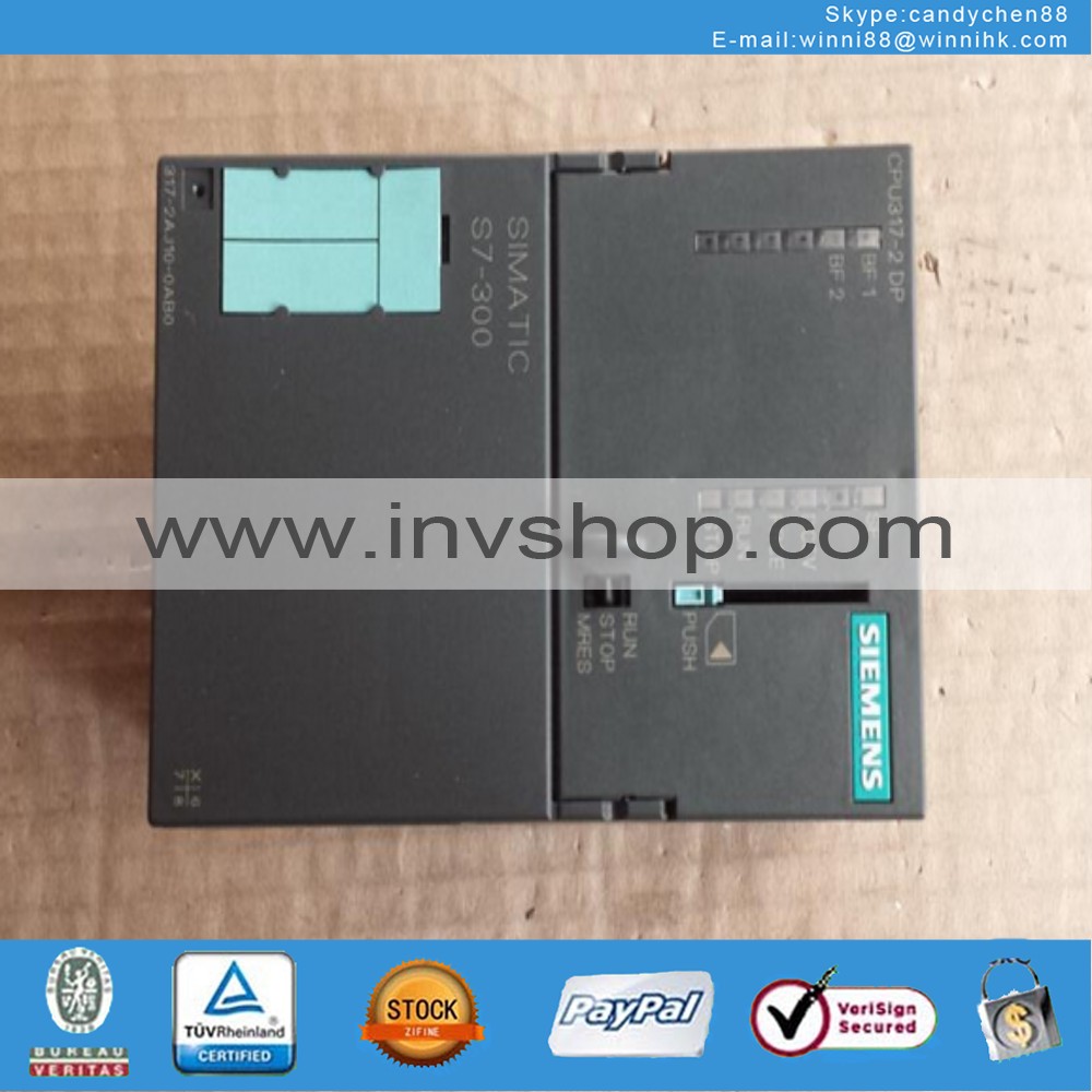 CPU317-2DP,6ES7 317-2AJ10-0AB0 1PC 60 days warranty