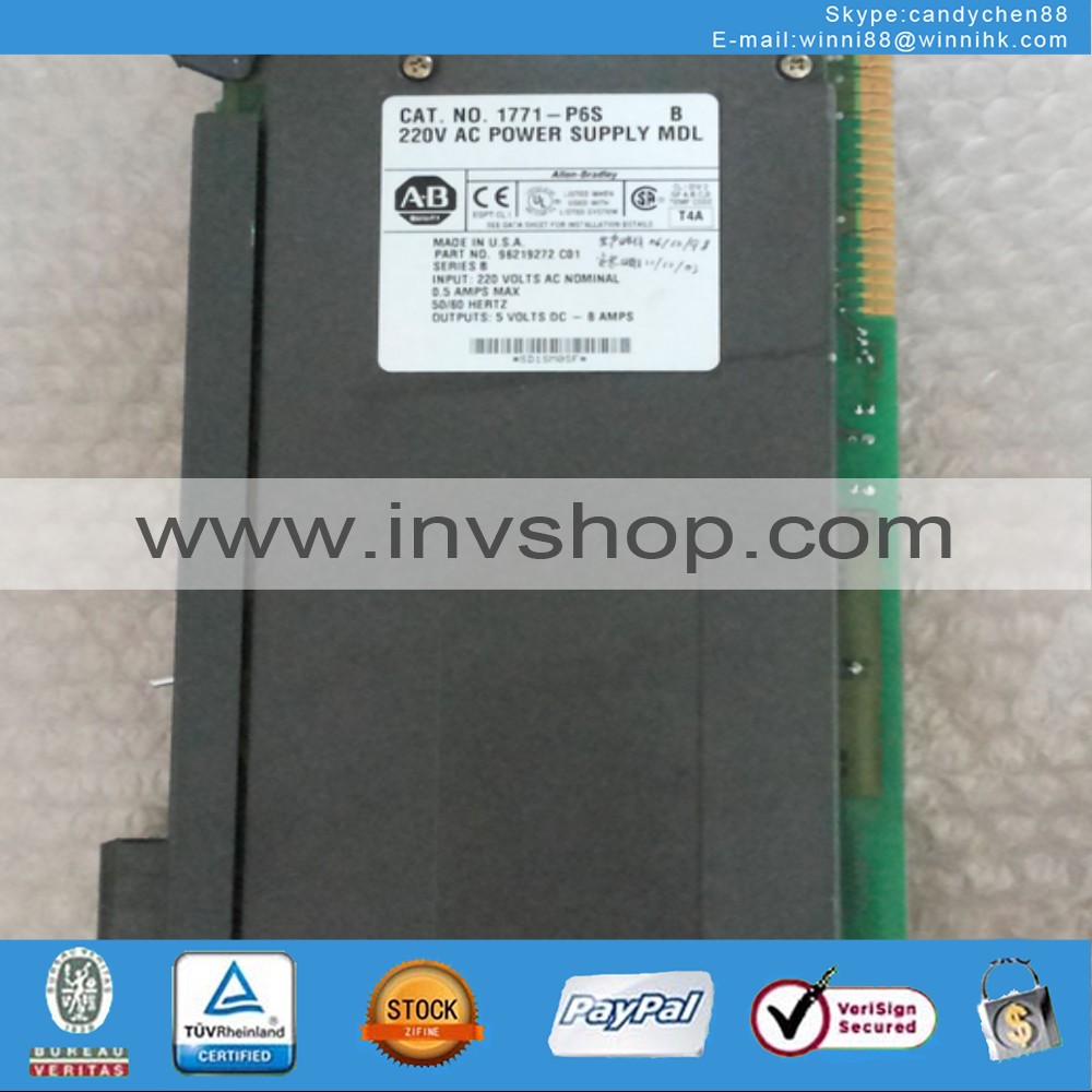 1771-P6S power module AB PLC 60 days warranty