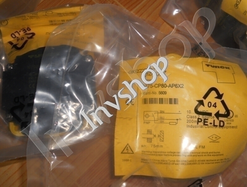 New TURCK NI75U-CP80-AN6X2 Sensor 0KP2 Proximity 60 days warranty