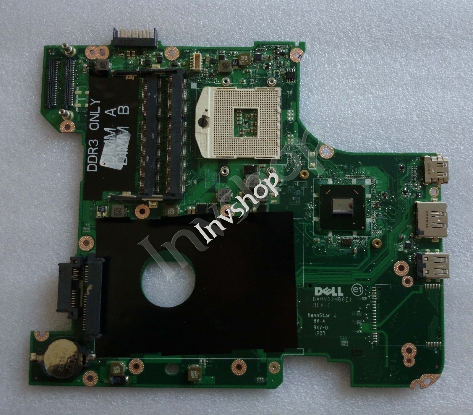 Intel Laptop Dell Inspiron DA0V02MB6E0 N4110 Motherboard 31V02MB0090 s989 FH09V 60 days warranty