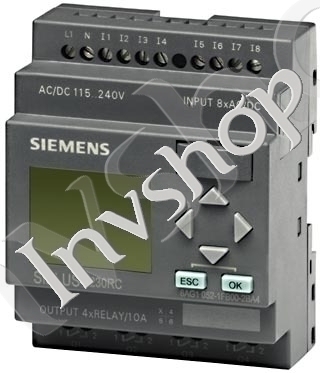 8DI(4AI)/4DO, Siemens 6ED1052-1MD00-0BA6 LOGO! 12/24RC, 200 BLOCKS 60 Tage Garantie