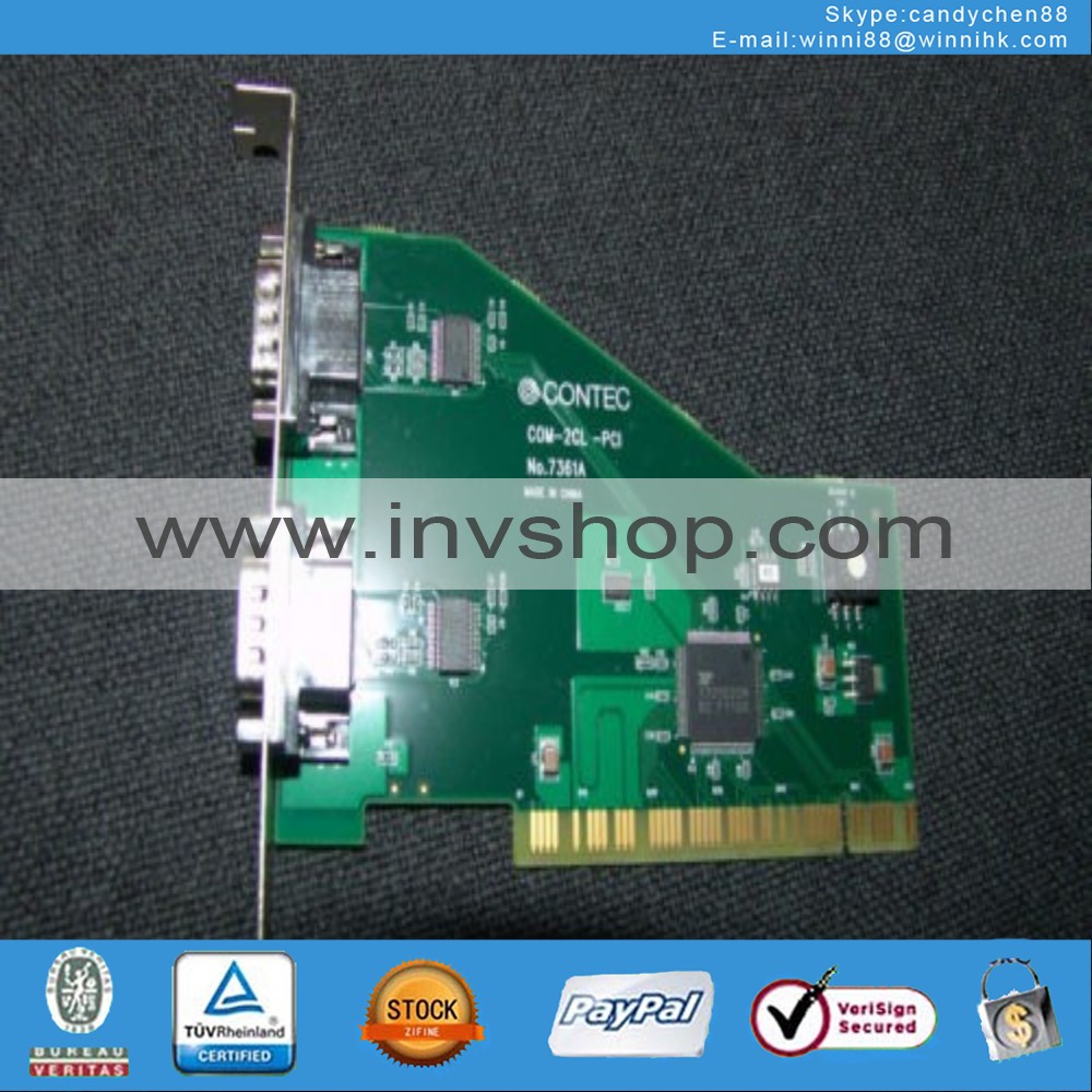 COM COM-2CL-PCI NO.7316A 2* Card CONTEC 60 days warranty