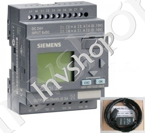 Siemens 6ED1 052-1CC01-0BA6 NEW Cable 24C + LOGO USB 60 days warranty