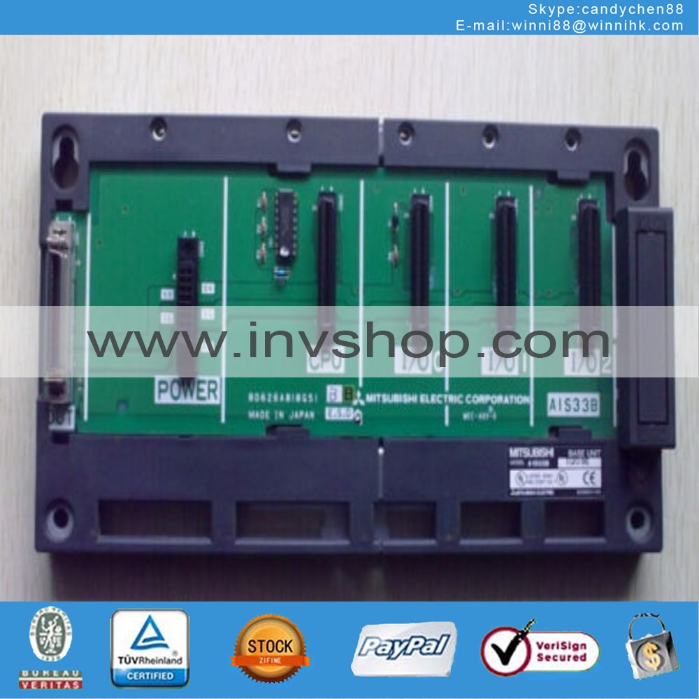 Mitsubishi NEW A1S33B Base Unit PLC 60 days warranty