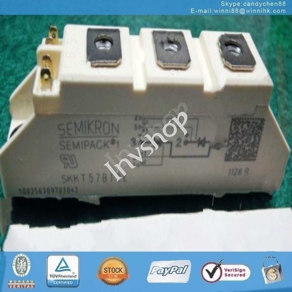 NEW SKKT57B-12E SEMIKRON MODULE SKKT57B12E