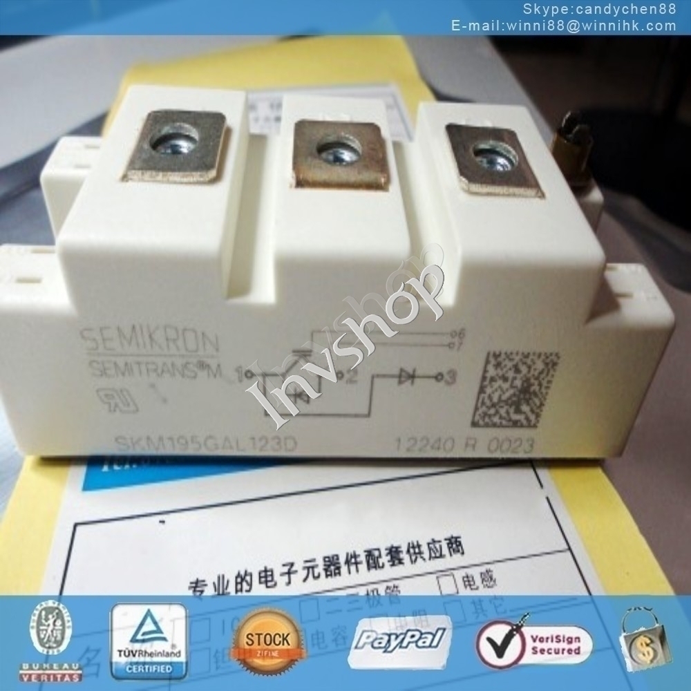 NEW SKM195GAL123D SEMIKRON IGBT MODULE