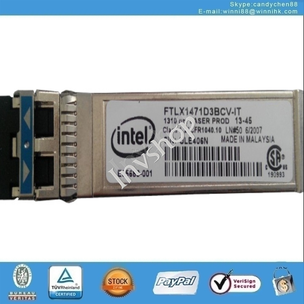 NEW INTEL FTLX1471D3BCV-IT E10GSFPLR 1310nm module