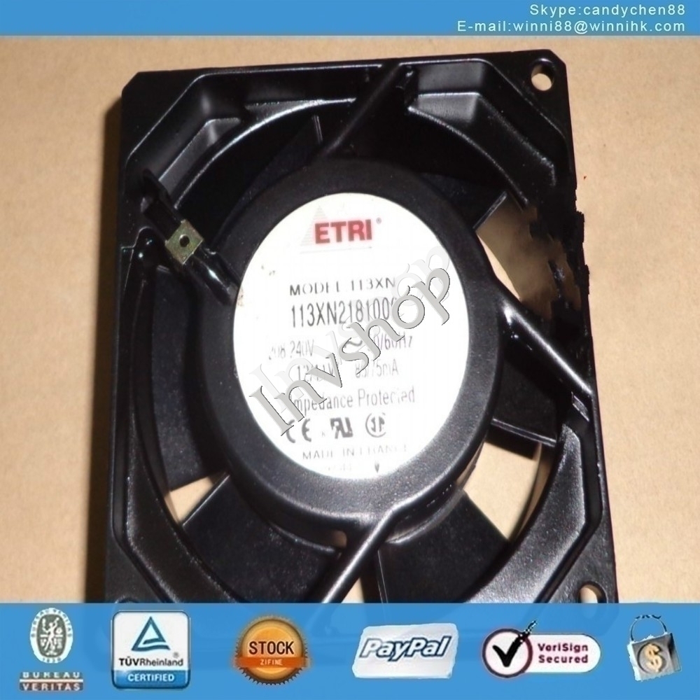 new ORIGIANL ETRI 113XN2181000 Axial flow fan 208-240V 12/11W