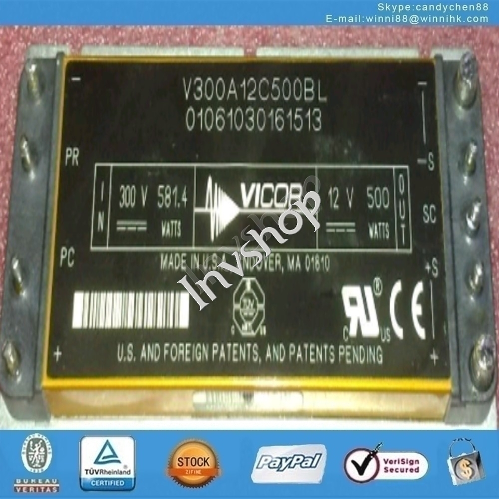 new VICOR V300A12C500BL Power supply module 12V 500W