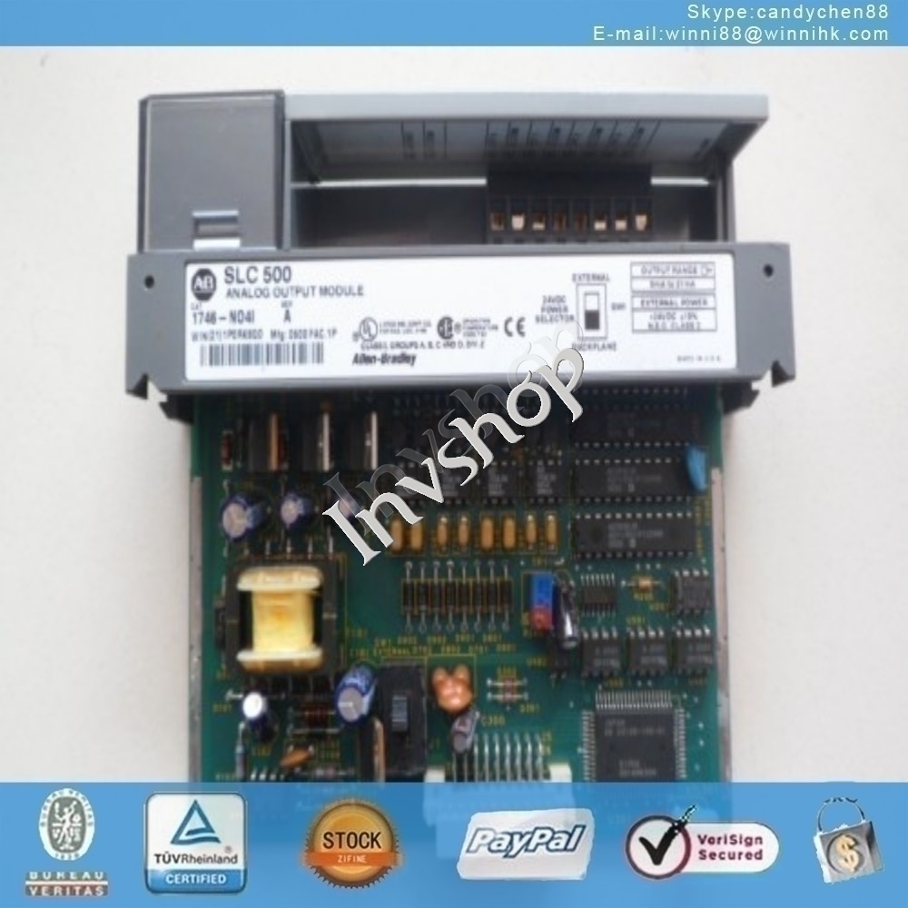 1746-NO4I/A for AB PLC 60 days warranty