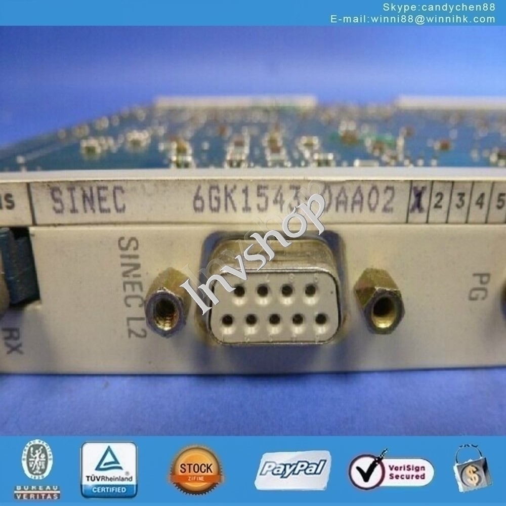 6GK1543-0AA02 module New for SIEMENS 60 days warranty