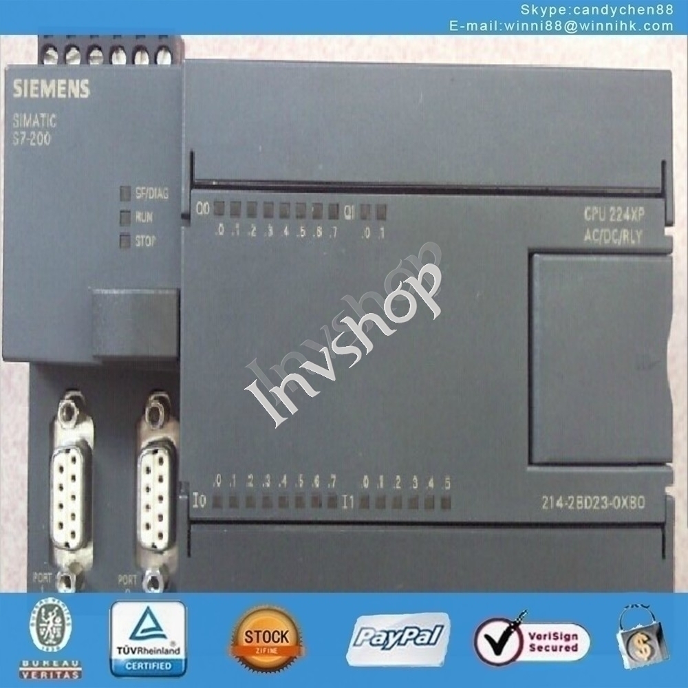 for Siemens PLC S7-200 New CPU224XP 60 days warranty