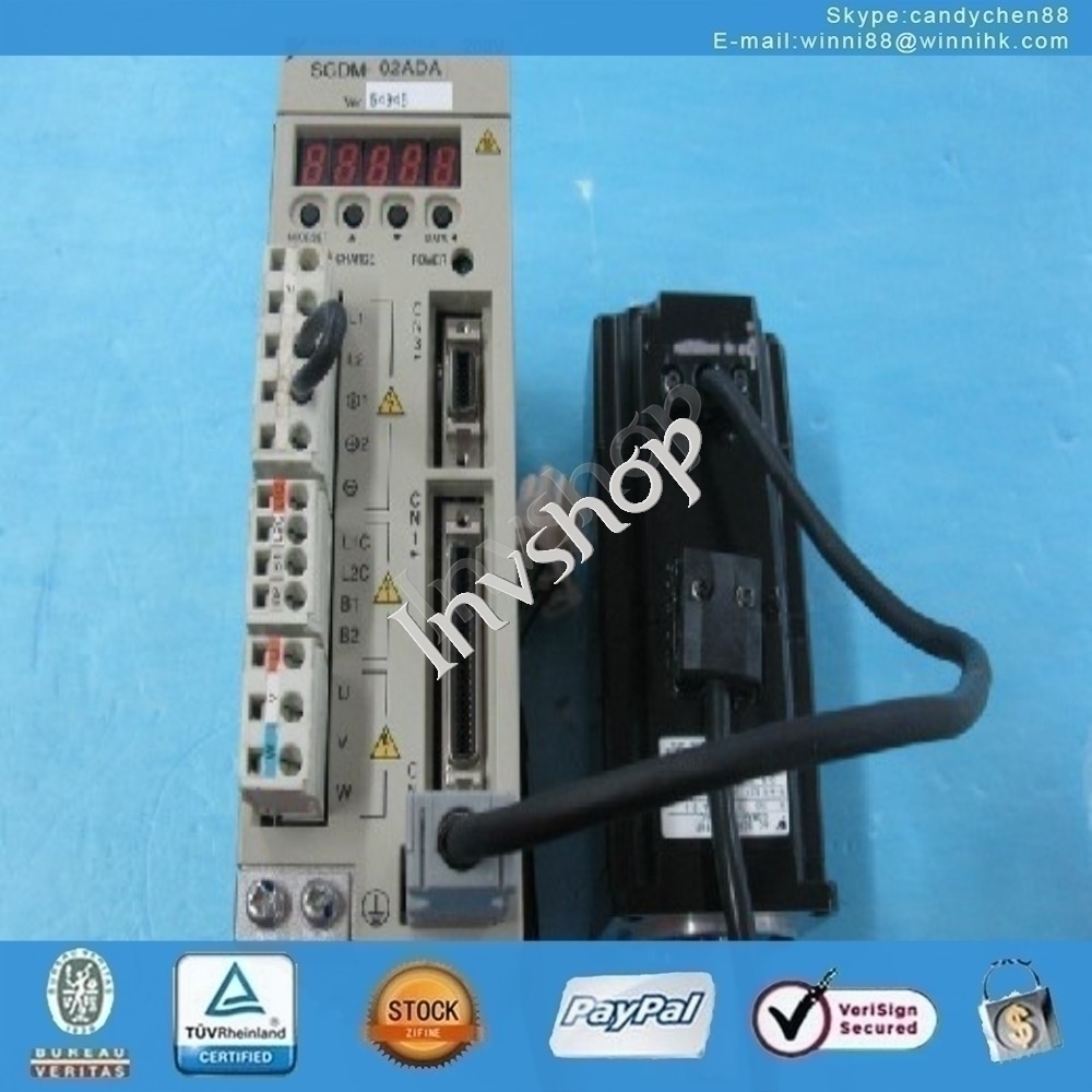 SGDM-02ADA+SGMAH-02AAA4C servo pack Used for Yaskawa 60 days warranty