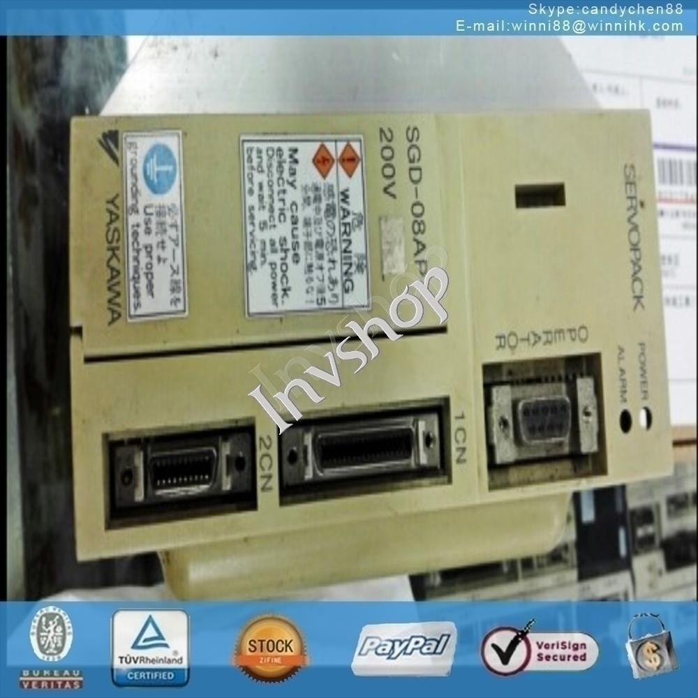 SGD-08AP Servo Driver Used for Yaskawa 60 days warranty