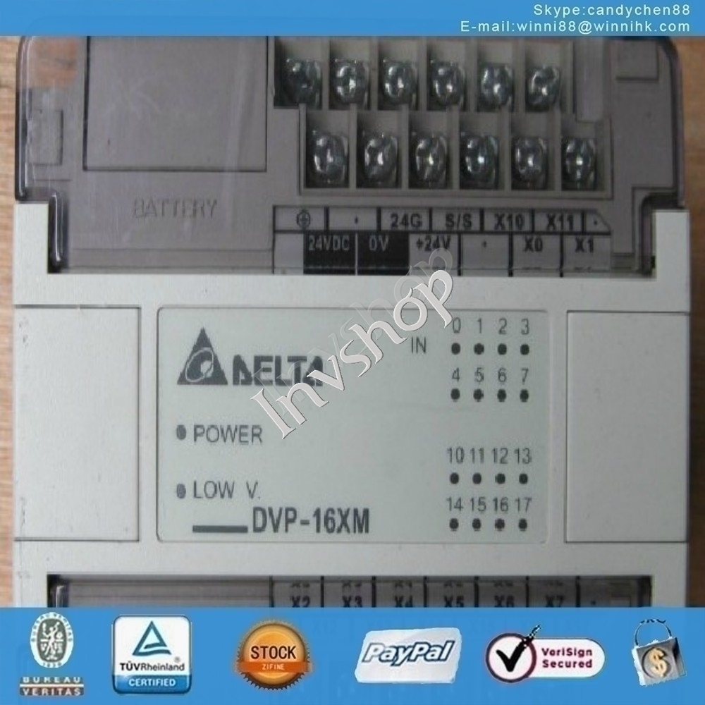 DVP16XM Used for DELTA PLC 60 days warranty