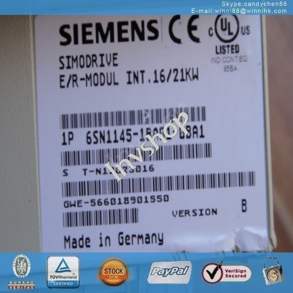 6SN1145-1BA01-0BA1 Power Module Used for SIEMENS 60 days warranty